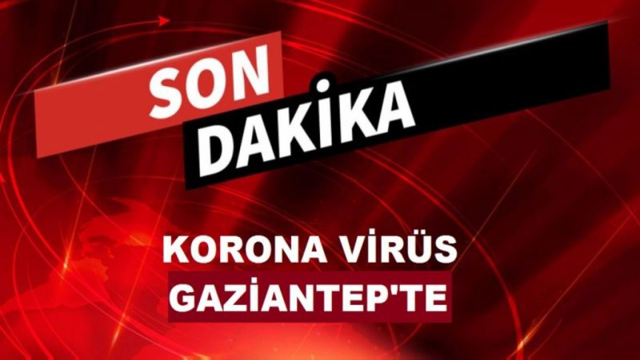 Gaziantep'te koronavirüs vakalarında detaylar ortaya çıktı!İşte O detaylar