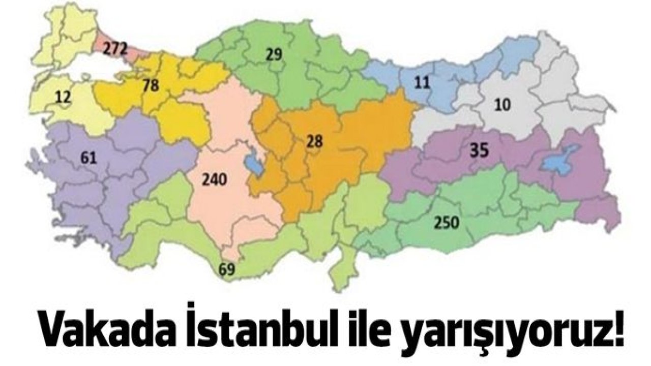 İstanbul ile vakada Güneydoğu Anadolu yarışıyor!