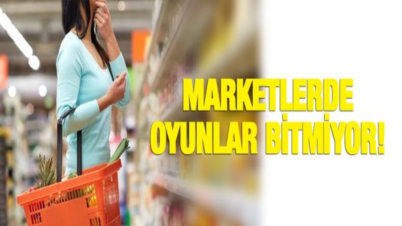 Marketlerin tanzim satış oyunu !