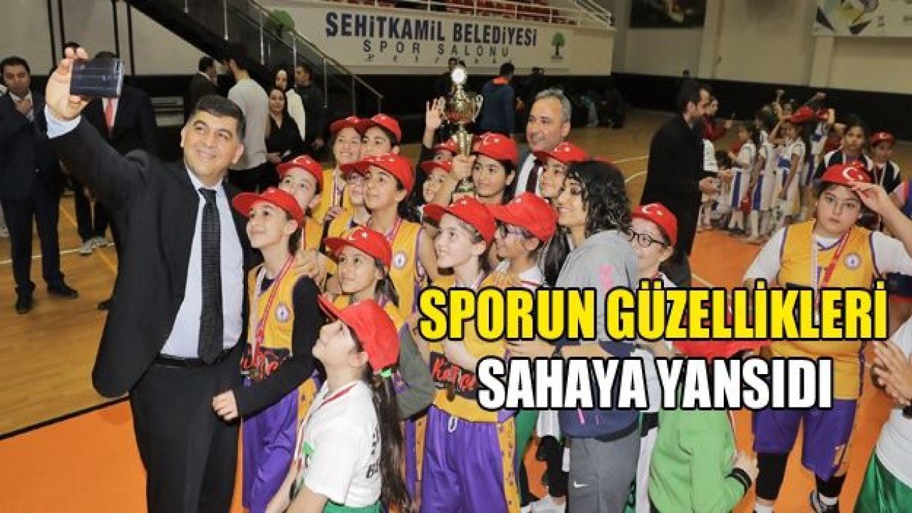 Sporun güzellikleri sahaya yansıdı