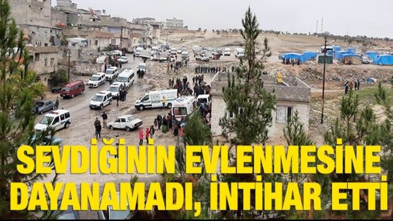 Sevdiğinin evlenmesine dayanamadı, intihar etti