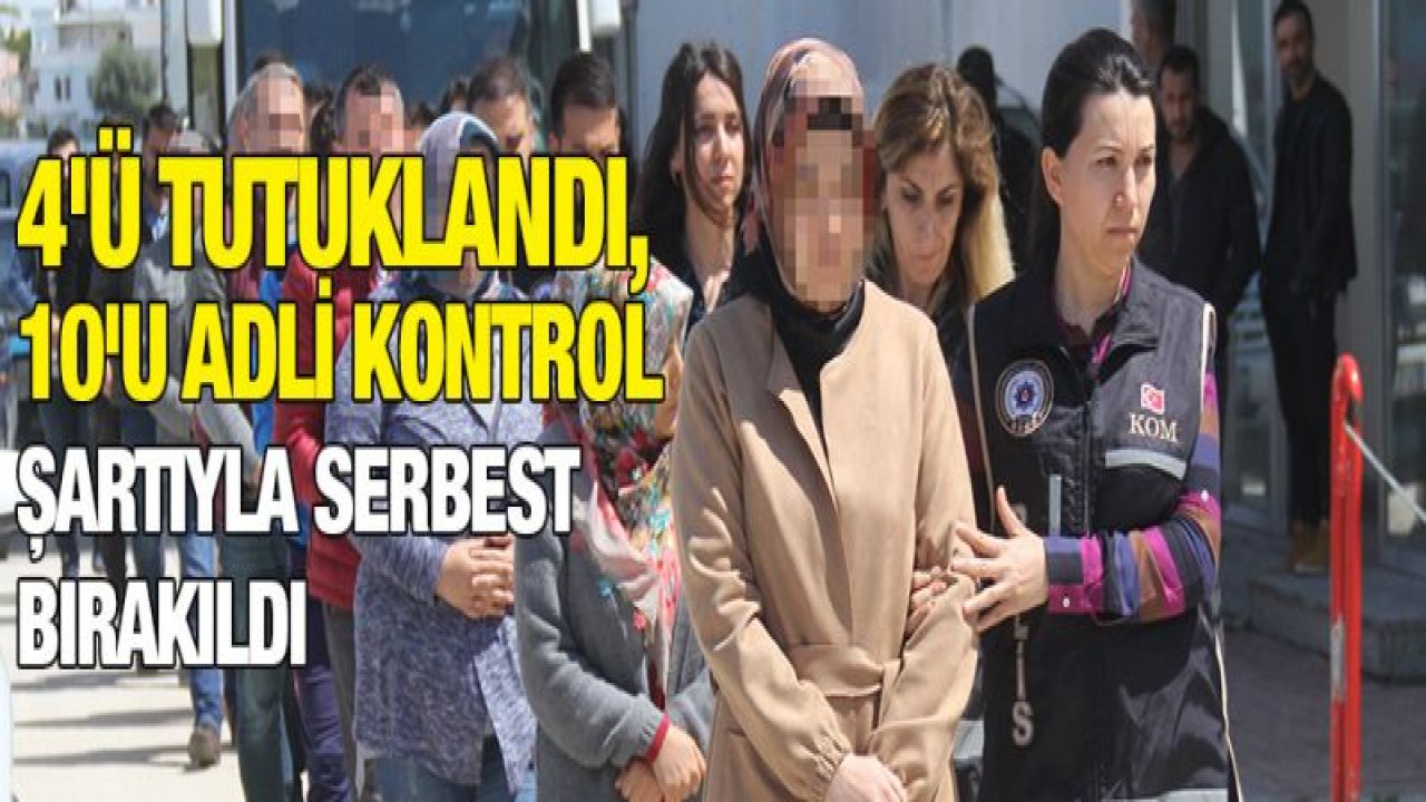 FETÖ operasyonunda 4 tutuklama