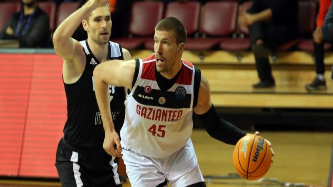 GAZİANTEP BASKETBOL, RİGA'YI 86-79 MAĞLUP ETTİ