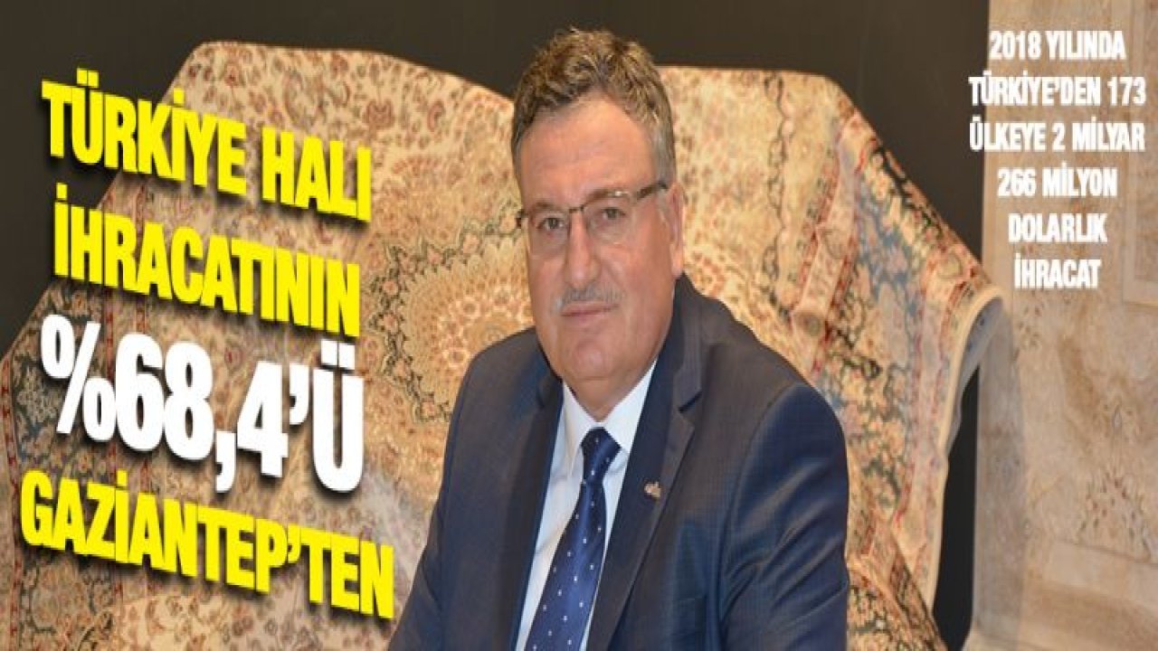 Halı Türkiye'nin en önemli ihraç kalemleri arasında yer alıyor