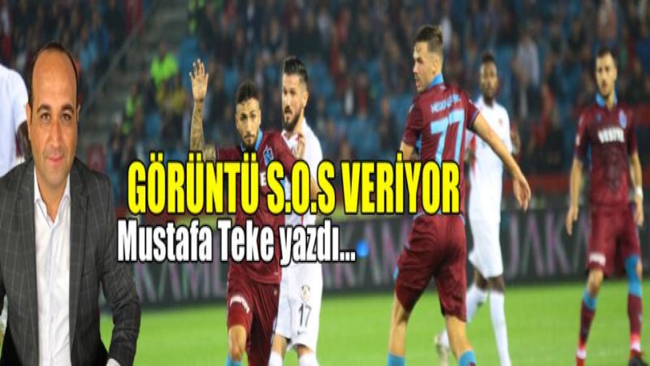 GÖRÜNTÜ S.O.S VERİYOR