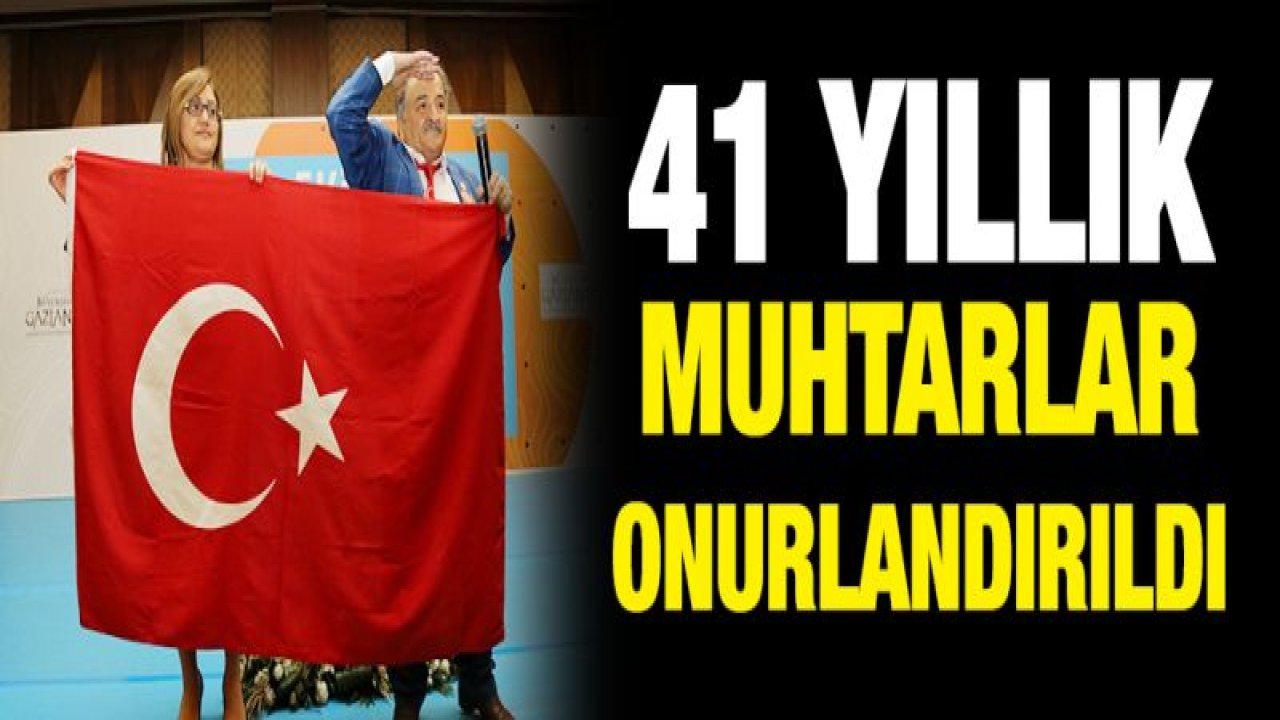 BÜYÜKŞEHİR, MUHTARLAR GÜNÜ'NÜ KUTLADI