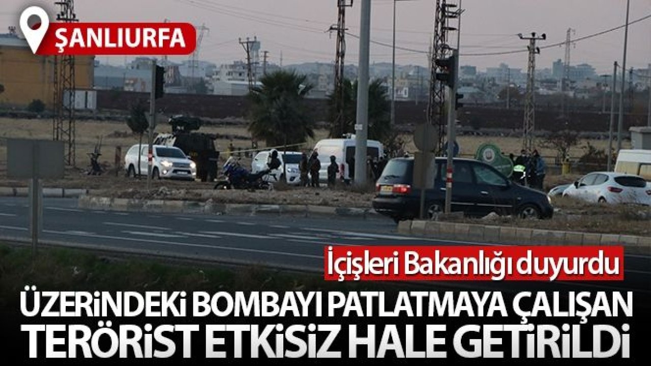 Son Dakika...Canlı Bomba Vuruldu...Suriye uyruklu bombacı vurularak etkisiz hale getirildi