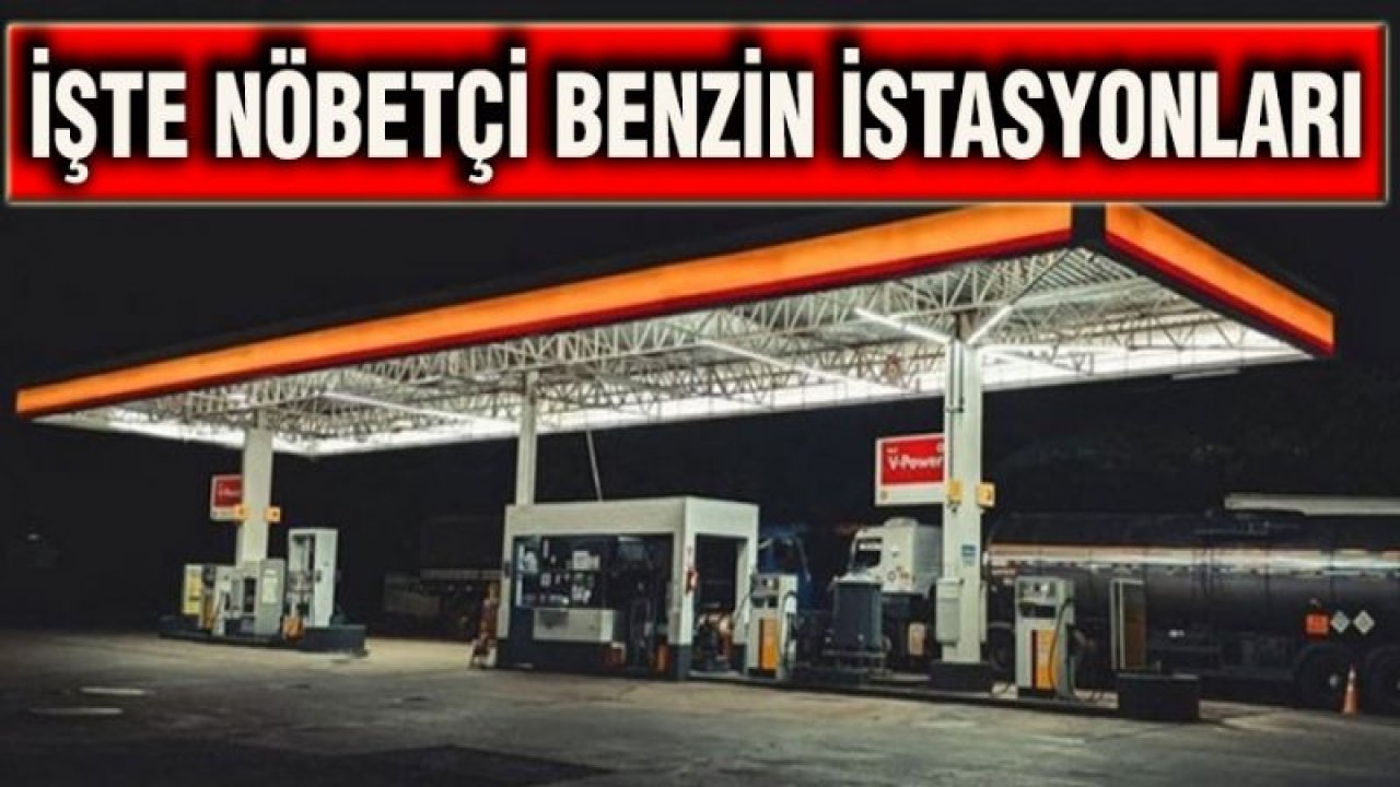 Gaziantep merkez ilçelerinde açık olacak akaryakıt istasyonları belli oldu