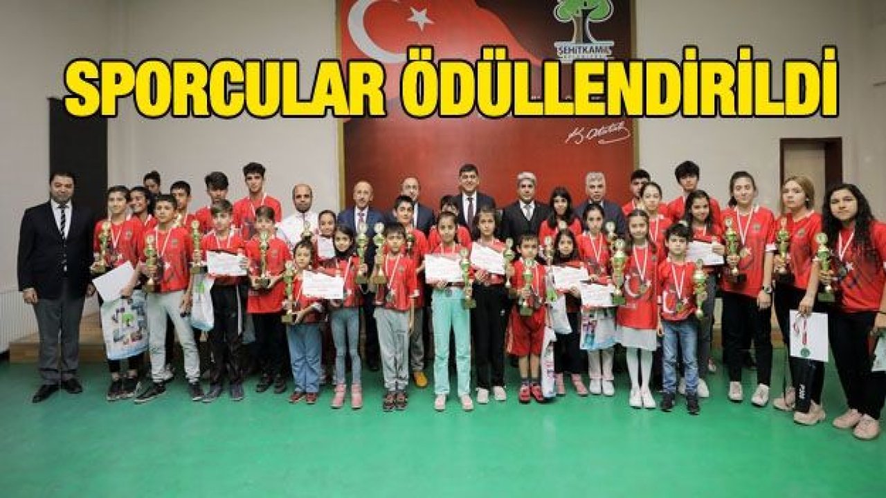 8 farklı kategoride 32 sporcu ödül aldı