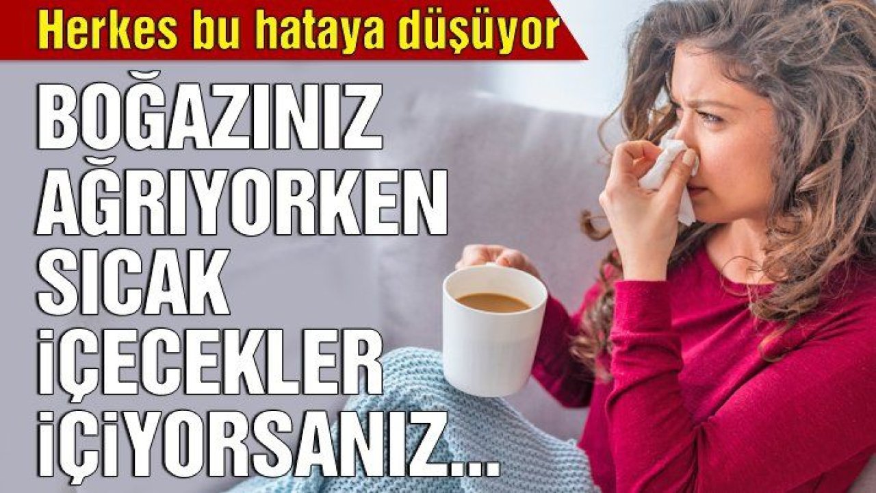 Boğaz ağrısını hafifleten yöntemler