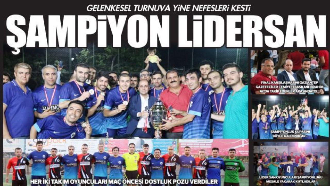 ŞAMPiYON LiDERSAN