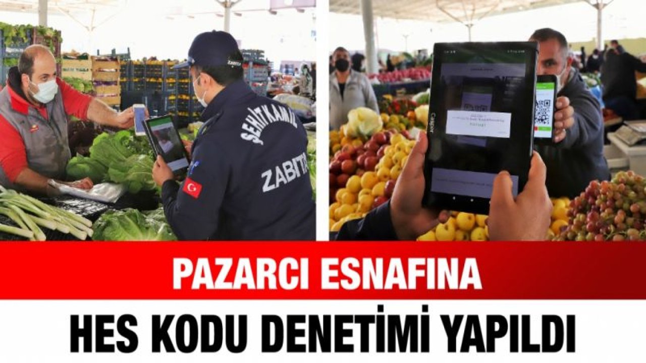 PAZARCI ESNAFINA HES KODU DENETİMİ YAPILDI