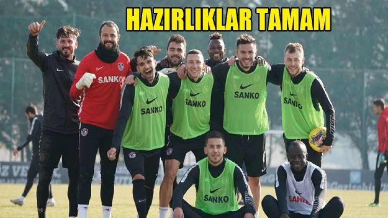 Hazırlıklar üç puan için!