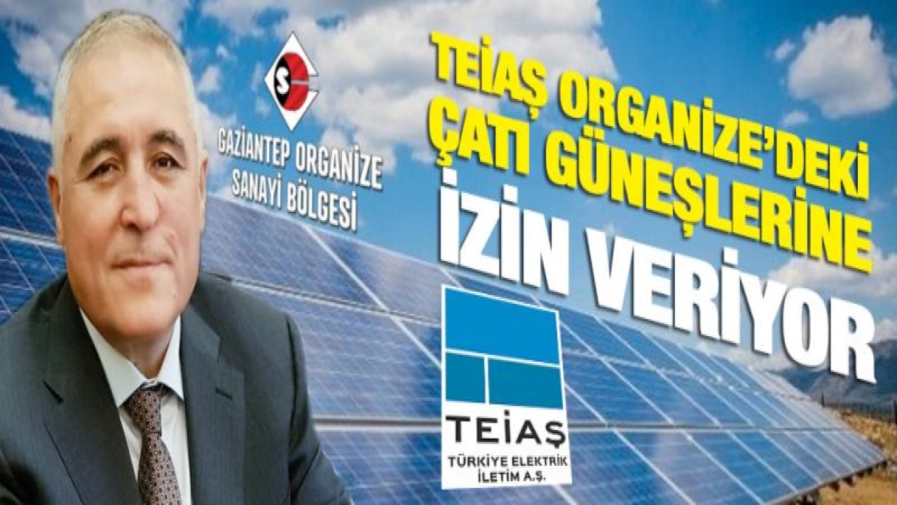 ÇATIYA BAŞVUR, TEİAŞ'TAN HEMEN İZİNİ AL