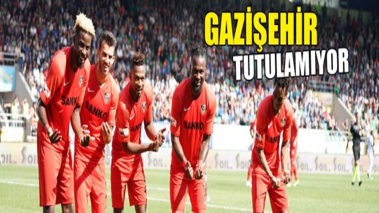 GAZİŞEHİR GAZİANTEP TUTULAMIYOR 1-2