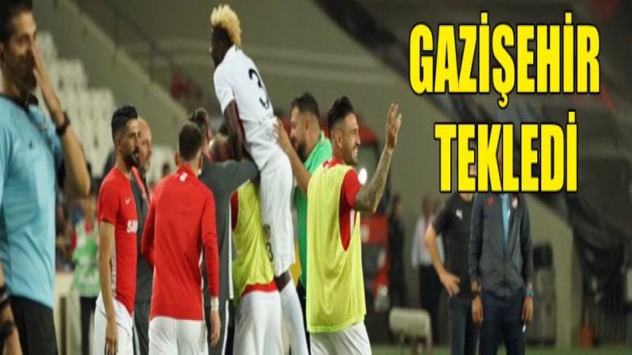 Gazişehir Gaziantep, Göztepe ile 1-1 berabere kaldı