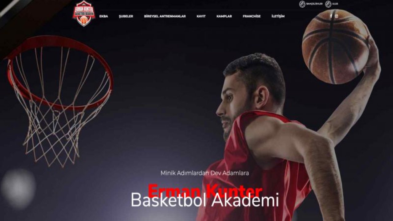 Basketbol Okulu ile Eğitimini Sürdüren Çocuklar