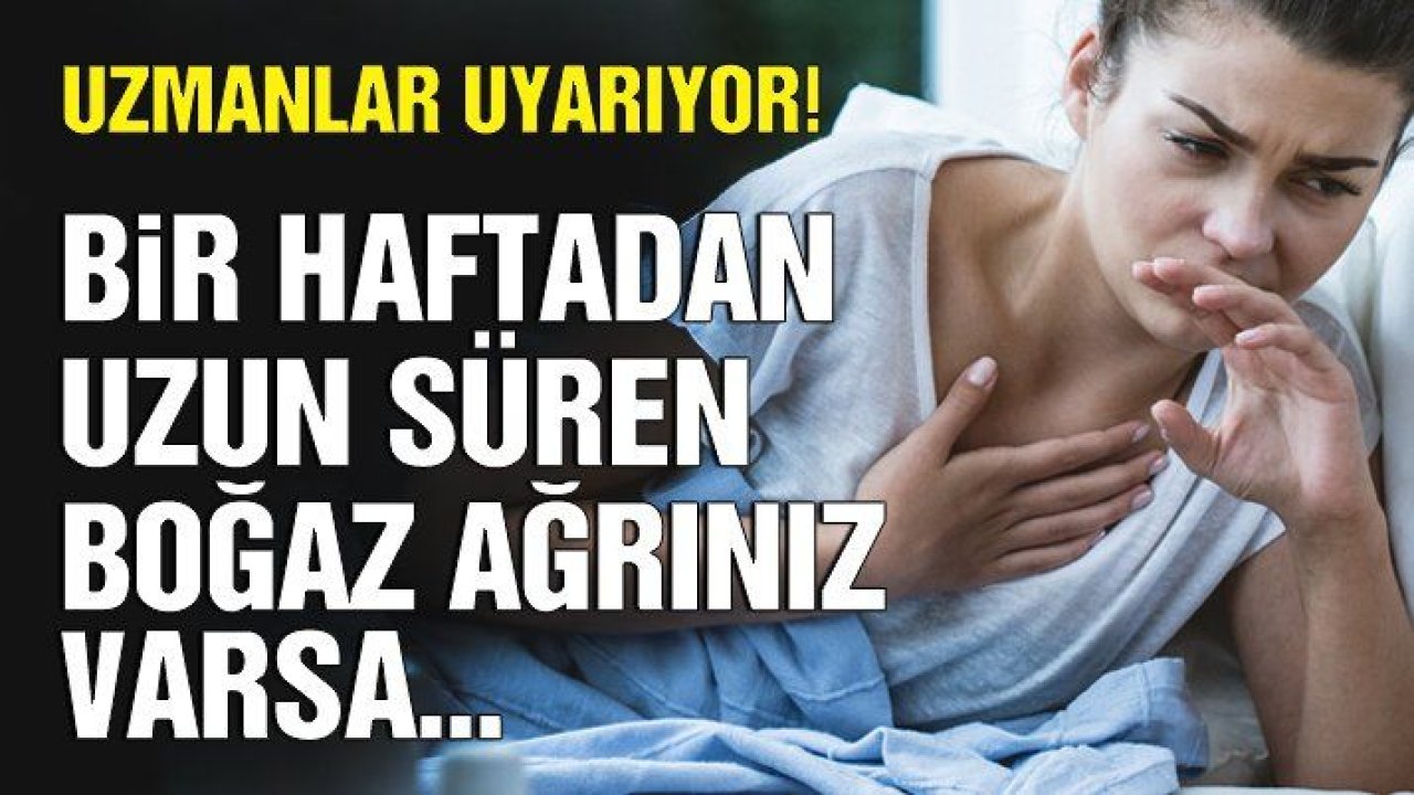 Eğer Boğazınız Ağrıyorsa..!