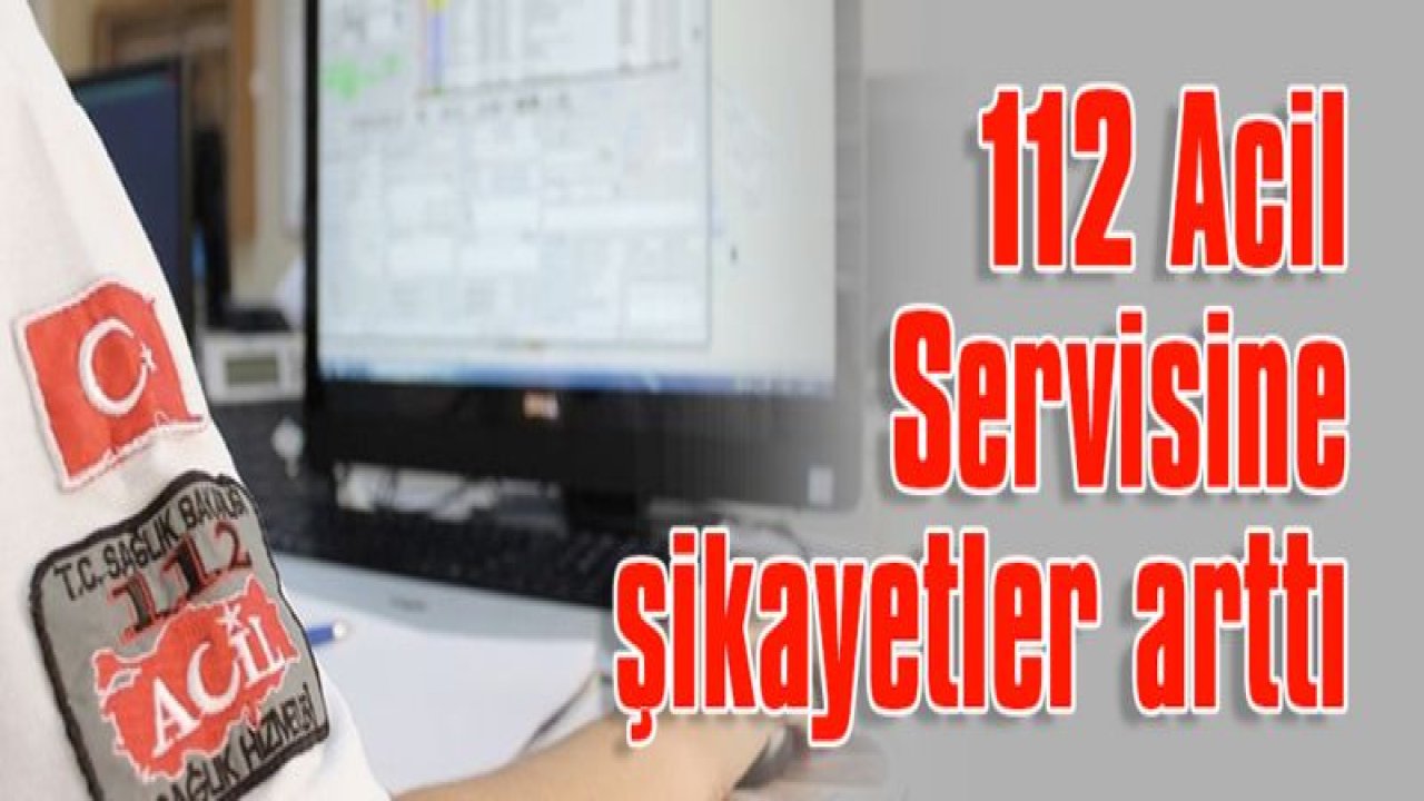 112'nin başındaki sorumlu ne yapıyor?