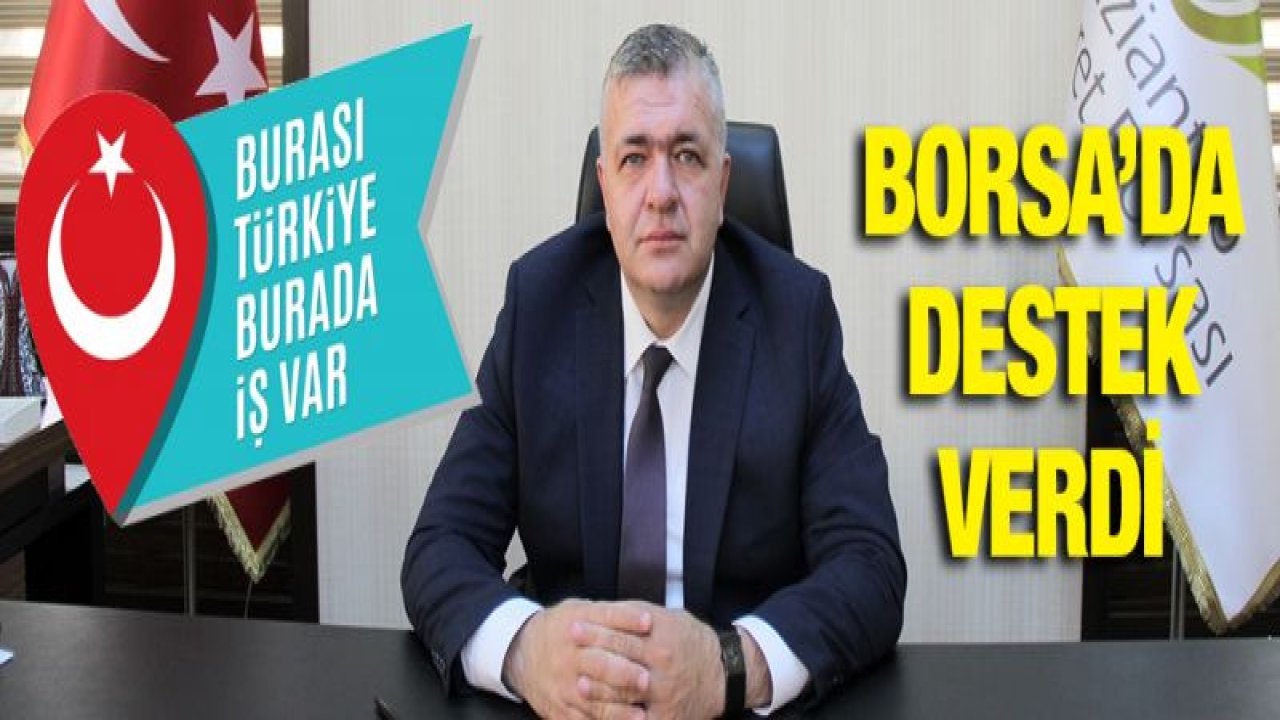 GTB'DEN İSTİHDAM SEFERBERLİĞİNE TAM DESTEK