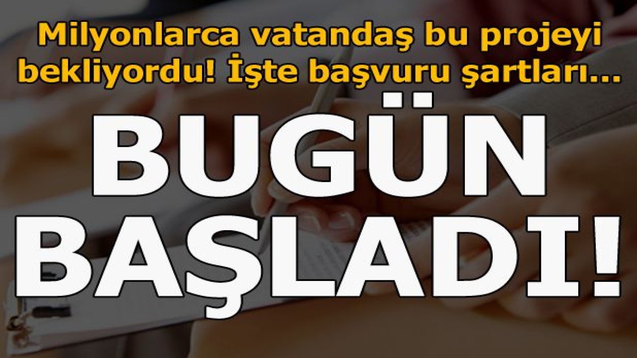 67 ilde 50 bin sosyal konut kampanyası bugün başladı