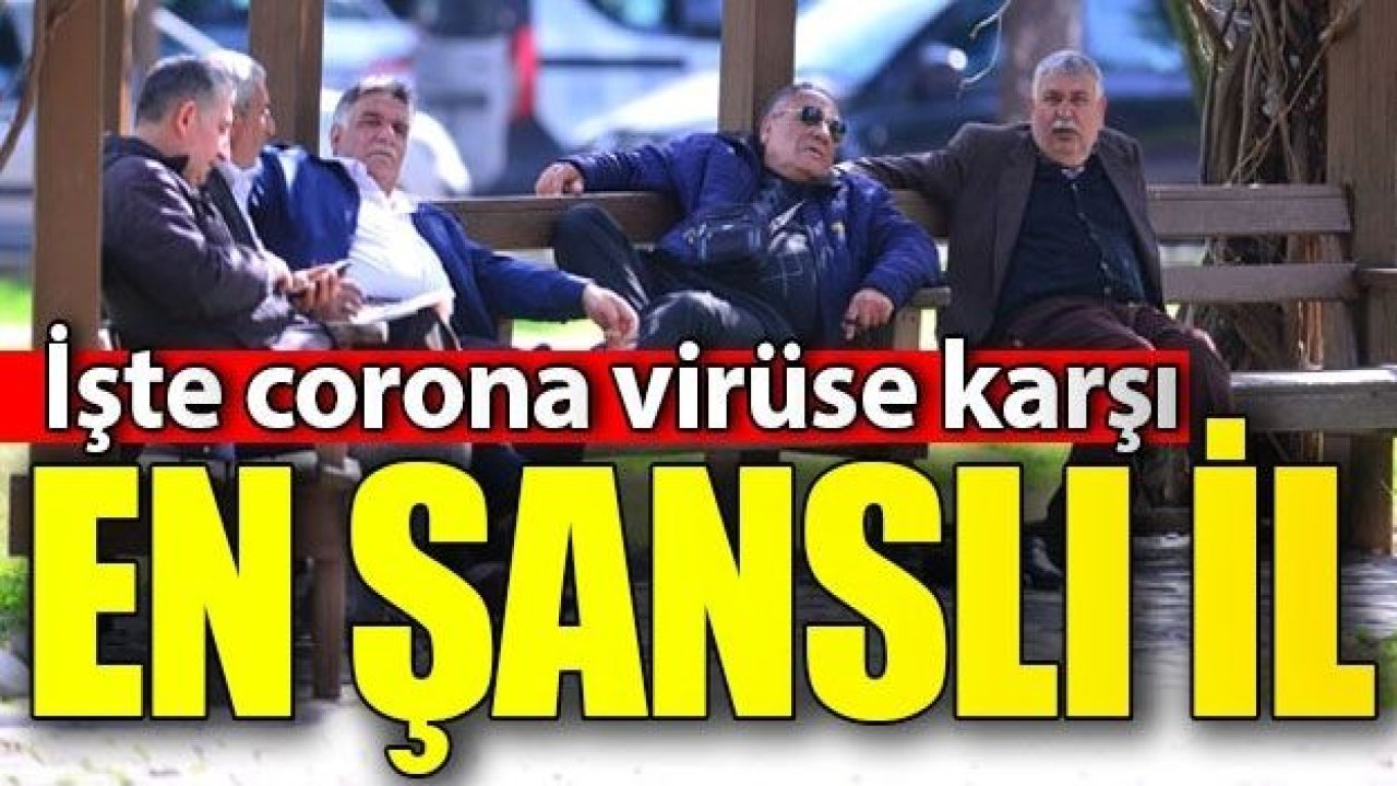 'Adana corona virüse karşı en şanslı illerden'