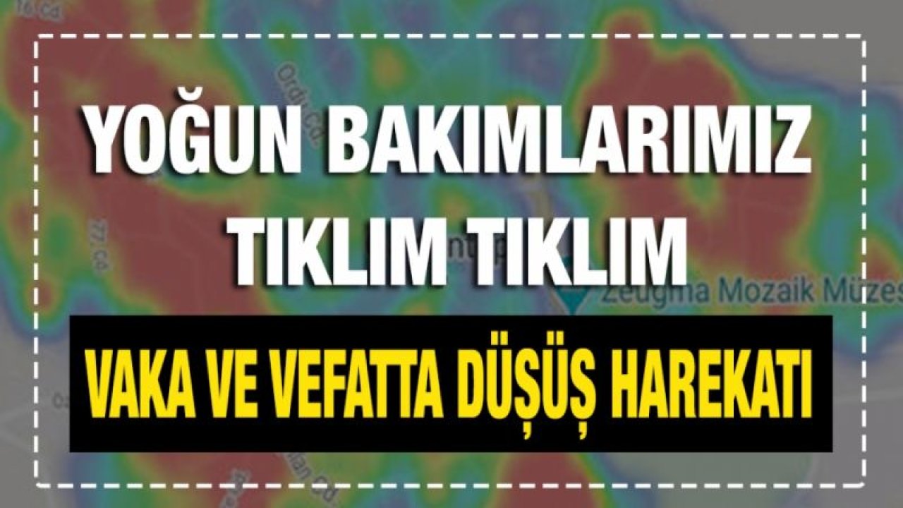 Yoğun bakımlarımız tıklım tıklım...  Vaka ve vefatta düşüş harekatı