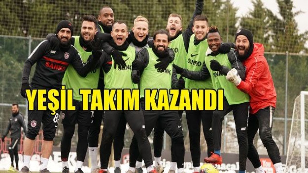 Yeşil takım geleneği bozmadı