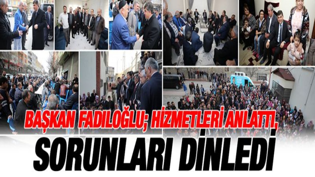 FADILOĞLU: 'HALKIMIZ, İSTİKRAR VE BÜYÜMEYİ DESTEKLEMEKTEN YANA TAVIR KOYACAKTIR'