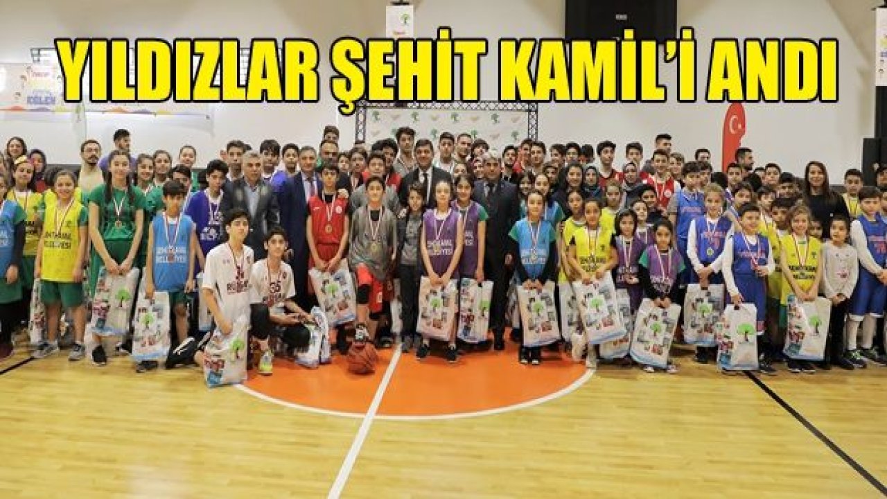 Yıldız basketbolcular Şehit Kamil’i andı