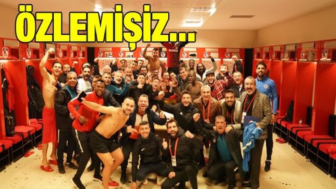 Soyunma odasında galibiyet coşkusu