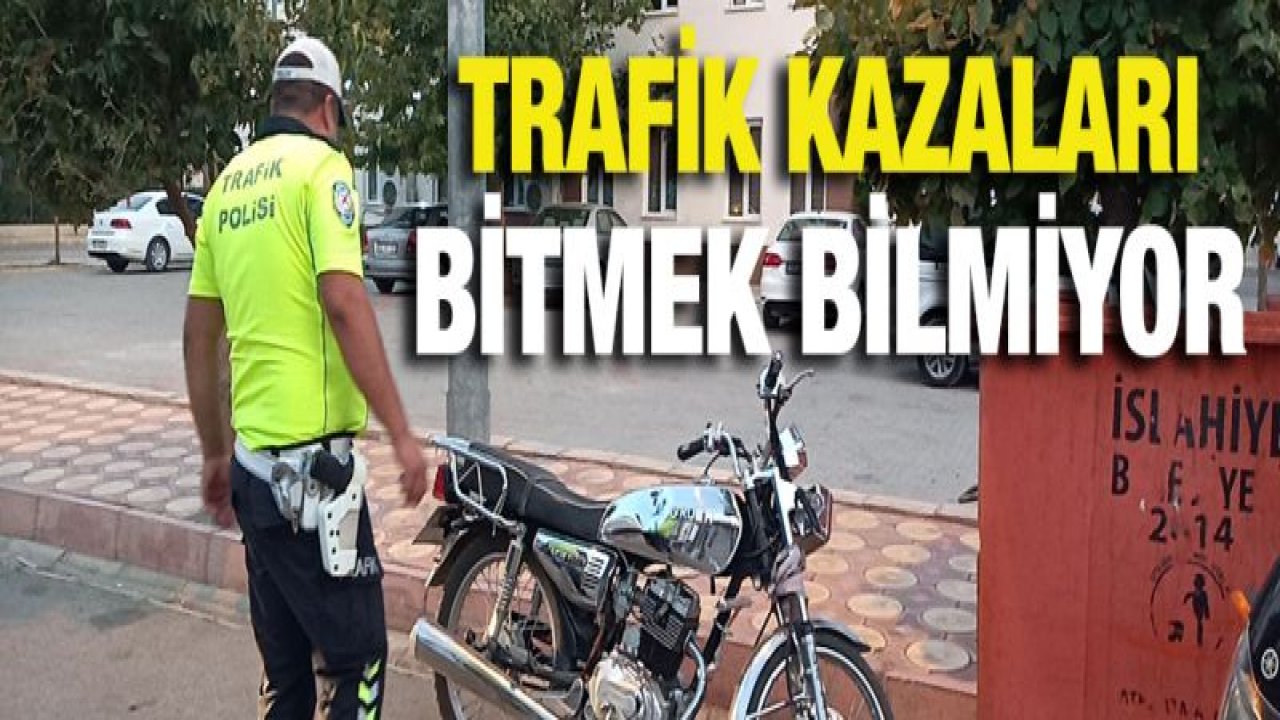 İslahiye'de trafik kazası: 1 yaralı