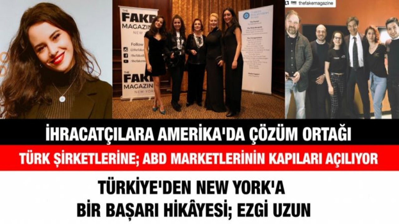 İhracatçılara Amerika'da Çözüm Ortağı