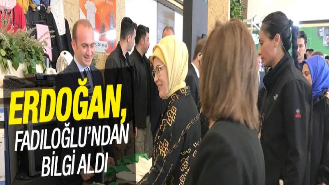 EMİNE ERDOĞAN, ŞEHİTKAMİL'İN SIFIR ATIK PROJELERİNİ İNCELEDİ