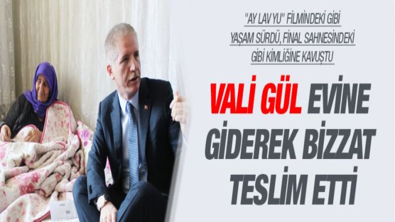 Yaşlı kadın 68 yıl sonra kimliğine kavuştu