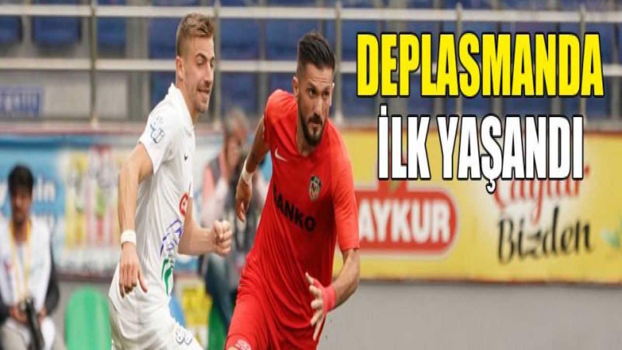 Deplasmanda ilk galibiyet