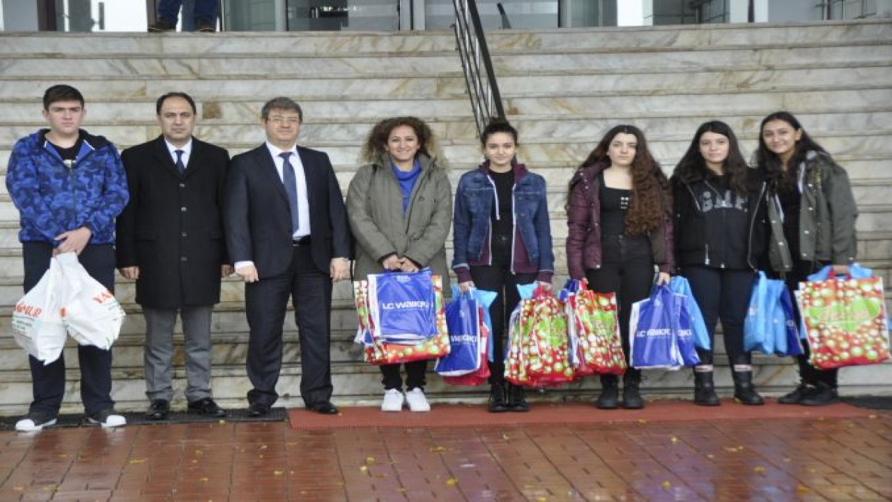 GKV'li öğrencilerden Onkoloji Hastanesine anlamlı ziyaret