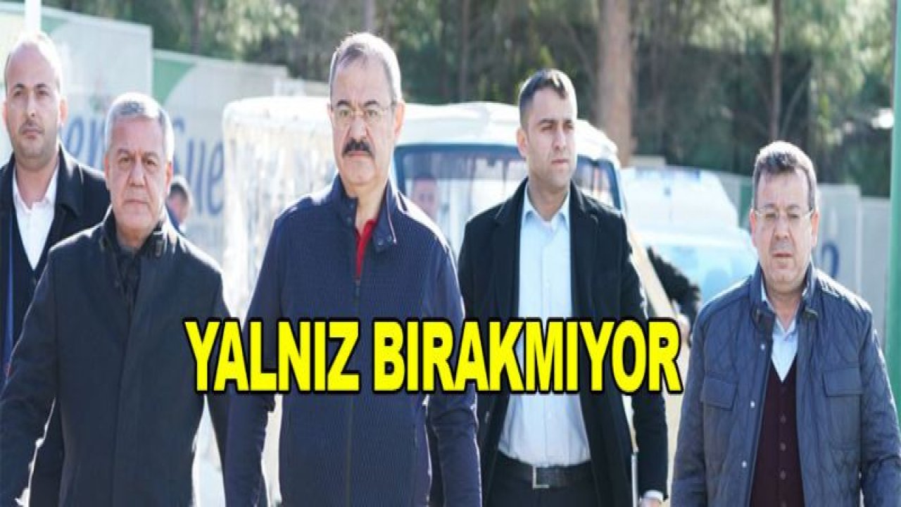 Konukoğlu yalnız bırakmıyor