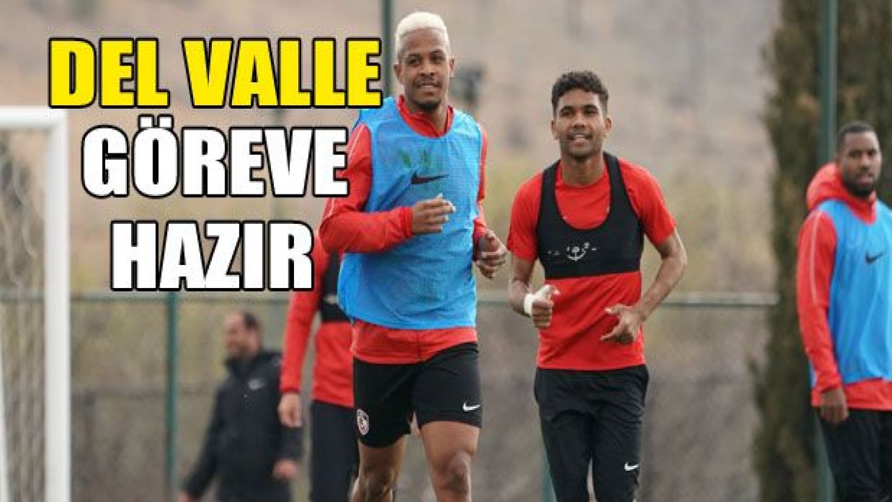 Del Valle göreve hazır!