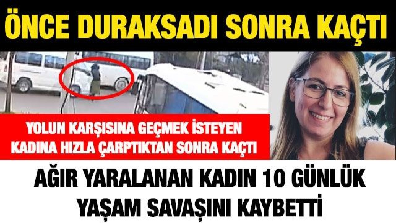 Önce duraksadı sonra kaçtı