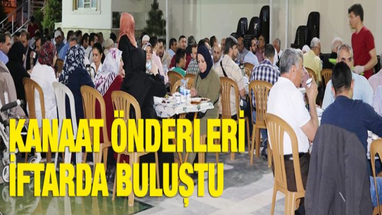 Suriyeli Kanaat Önderleri Bülbülzade'nin iftarında buluştu