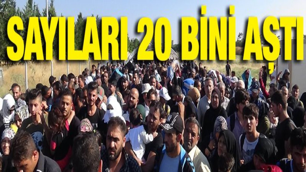 Bayram için ülkelerine giden Suriyelilerin sayısı 20 bini aştı