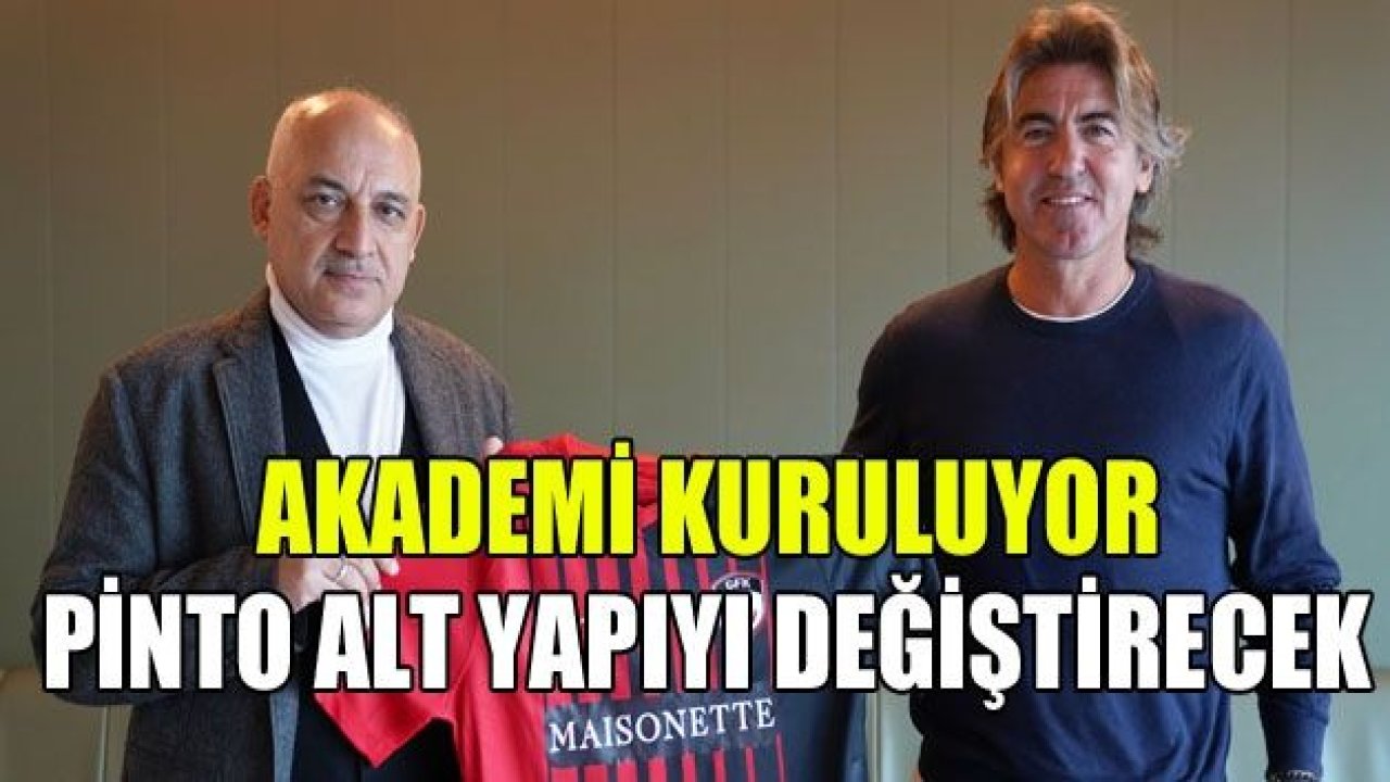 GAZİANTEP FK, AKADEMİ KURUYOR