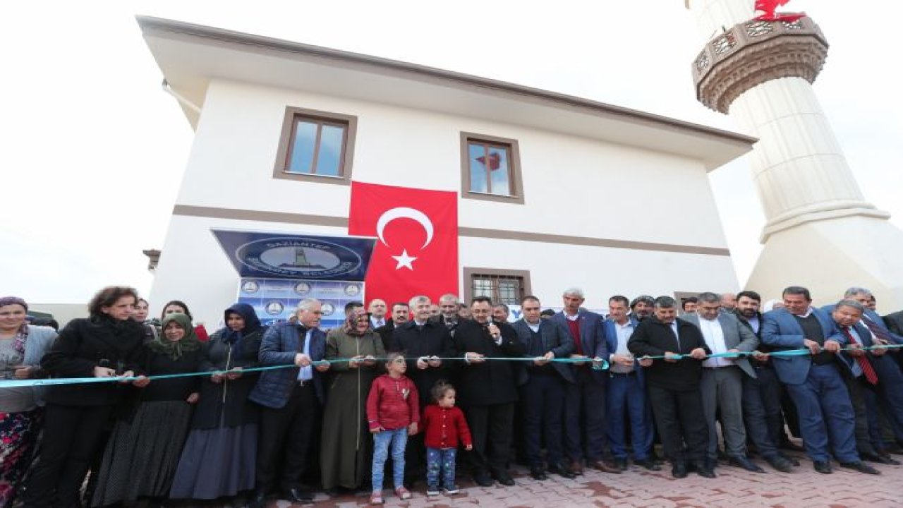 BAŞKAN TAHMAZOĞLU 'CAMİLER DİNİMİZİN NİŞANESİDİR'