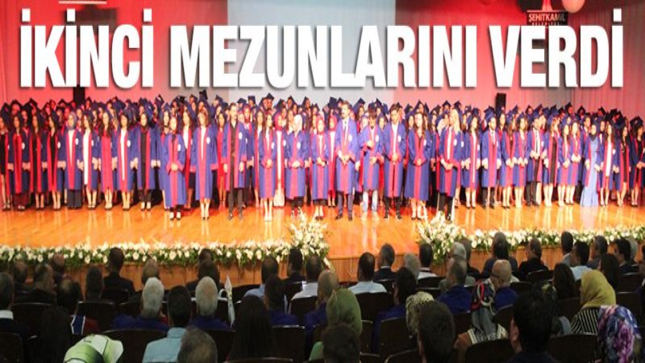 SANKO Üniversitesi'nde mezuniyet coşkusu