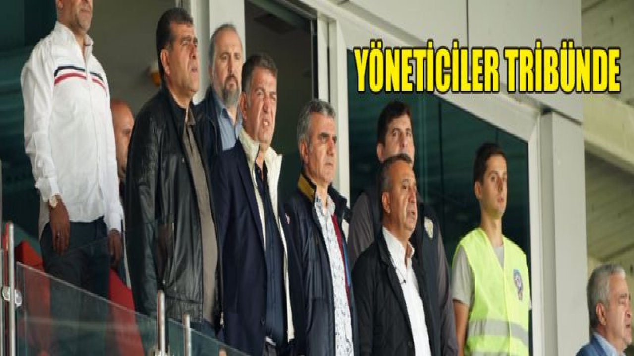 Yöneticiler yalnız bırakmadı