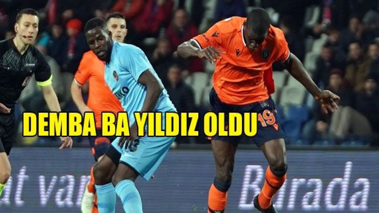 Demba Ba sonradan girdi, maçın yıldızı oldu