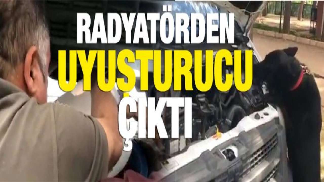 Radyatör deposunda uyuşturucu sevkıyatına polisten darbe