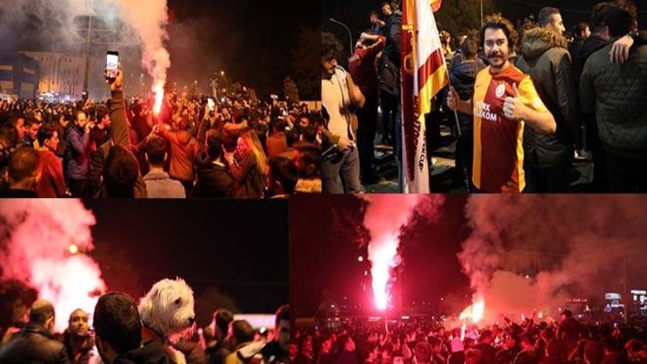 GAZİANTEP'TE GALATASARAY COŞKUSU