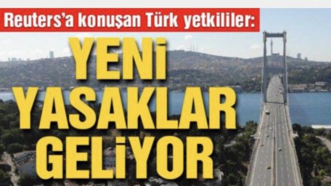 Koronavirüs yasakları sıkılaşacak! Yeni yasaklar geliyor...